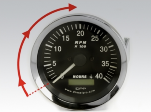 Electronic Tachometer For Diesel Engines